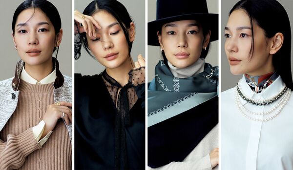 大人の洗練を更新!“襟元”を重ねる「秋レイヤード」術6選|細部に奥行きを生むアレンジが、日常にときめきを授けて