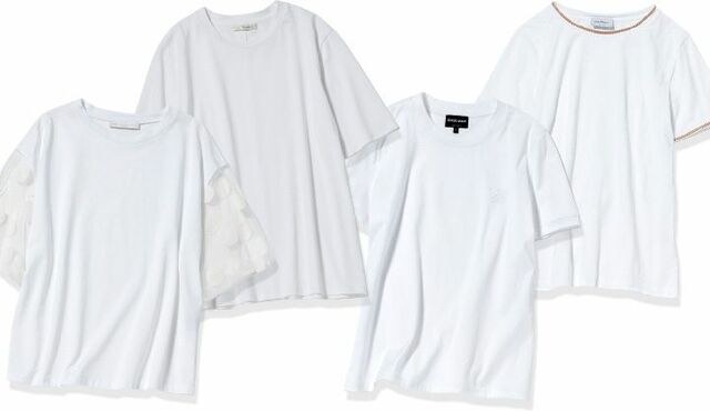 ワンランク上のtシャツガイド 人気14ブランドから大人女性へおすすめの1枚は Precious Jp プレシャス