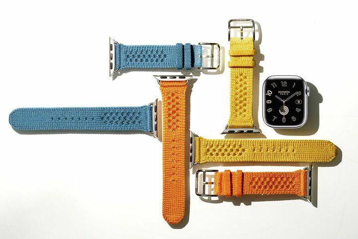 エルメスの時計『Apple Watch Hermès Series 9／ステンレススティールケース［41mm］＆シンプルトゥール『トリコ』