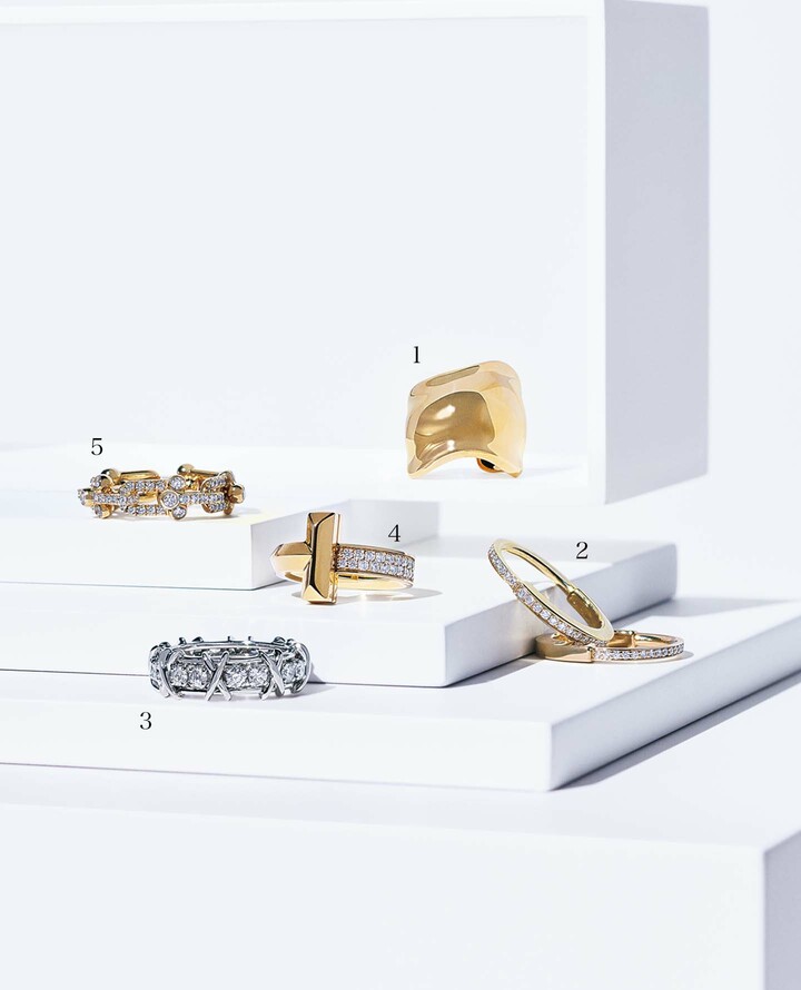 ティファニーのリング6種