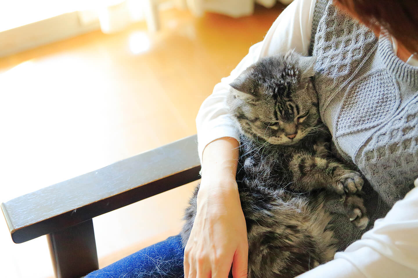 21歳の「たま」。同居している「どらみ」のごはんも食べてしまうのだとか
