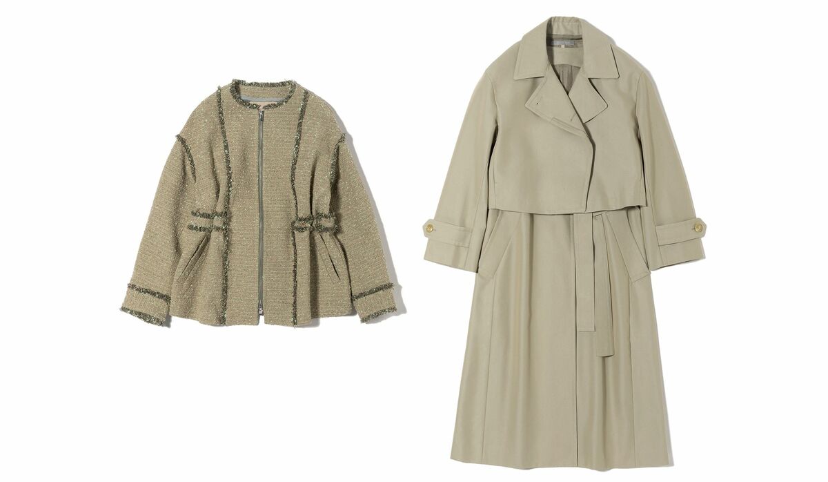 セオリーリュクス」の春待ちアウター｜ひねりの効いたデザインが