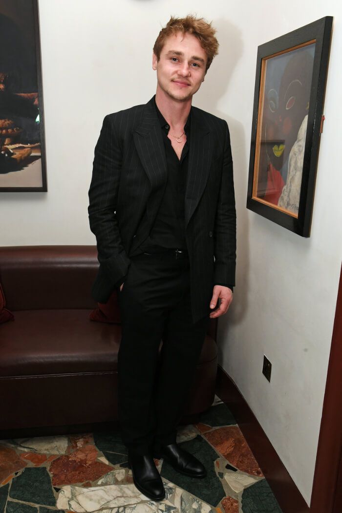 2026年2月20日、ロンドンのマウントストリートレストランで開催された「British GQ celebrates Excellence in Film」。