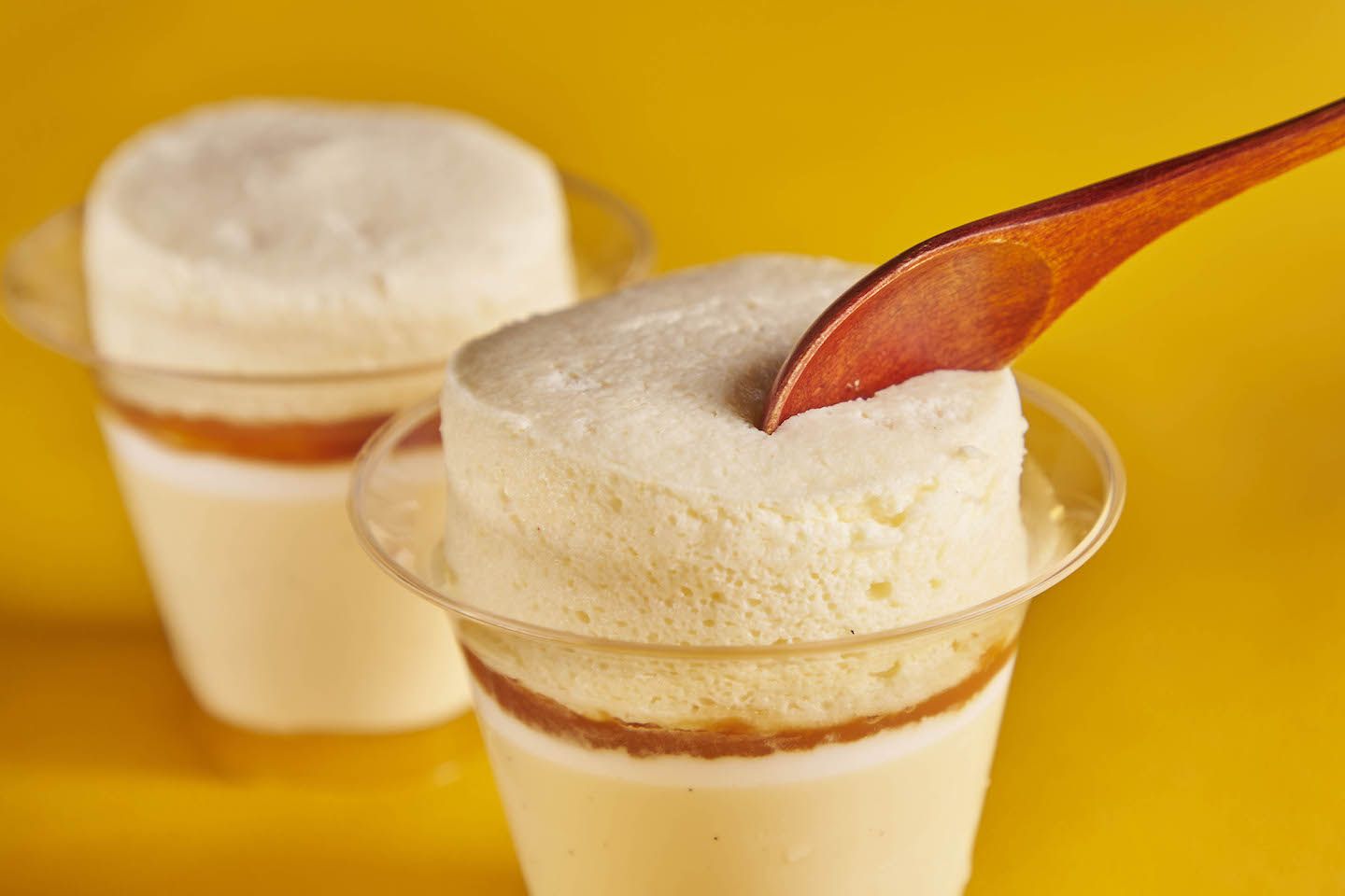 「プリーーーン!」のスフレチーズケーキプリンの画像