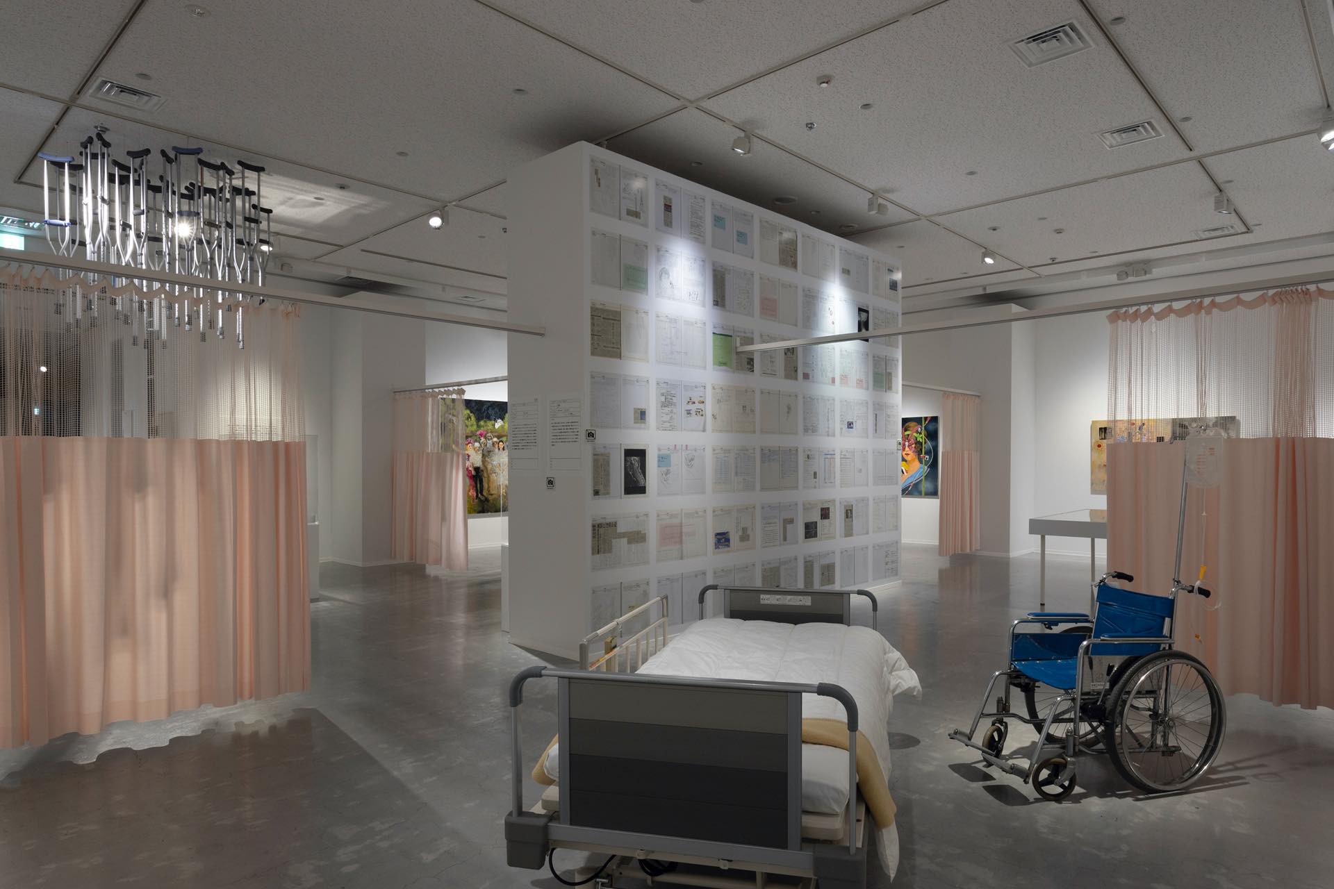 『兵庫県立横尾救急病院展』風景