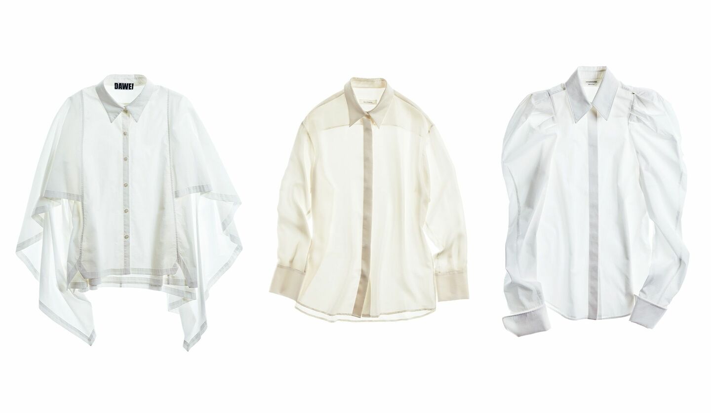 デザインコンシャスな「白シャツ」3枚