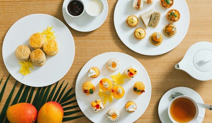 「東京エディション虎ノ門」の「MANGO EDITION AFTERNOON TEA」の画像