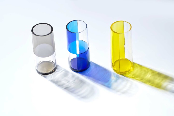 グラスベース『カザック・ドゥブル・ドゥ・エルメス』各￥174,900（エルメスジャポン）