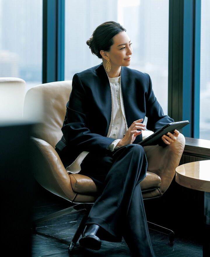 冬コーデ_1,ジャケット_1,ブラウス_1,パンツ_1