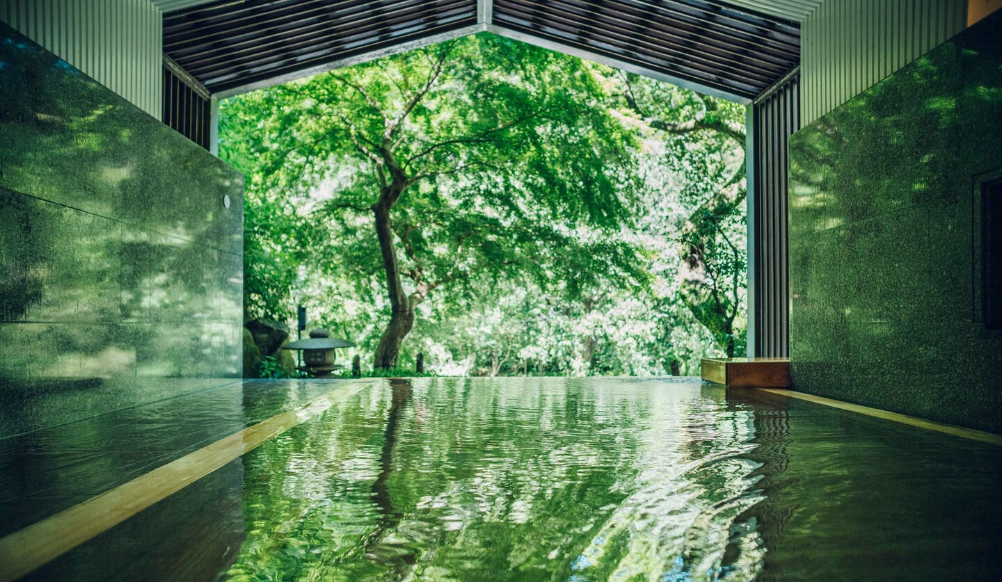 「界 箱根」の大浴場