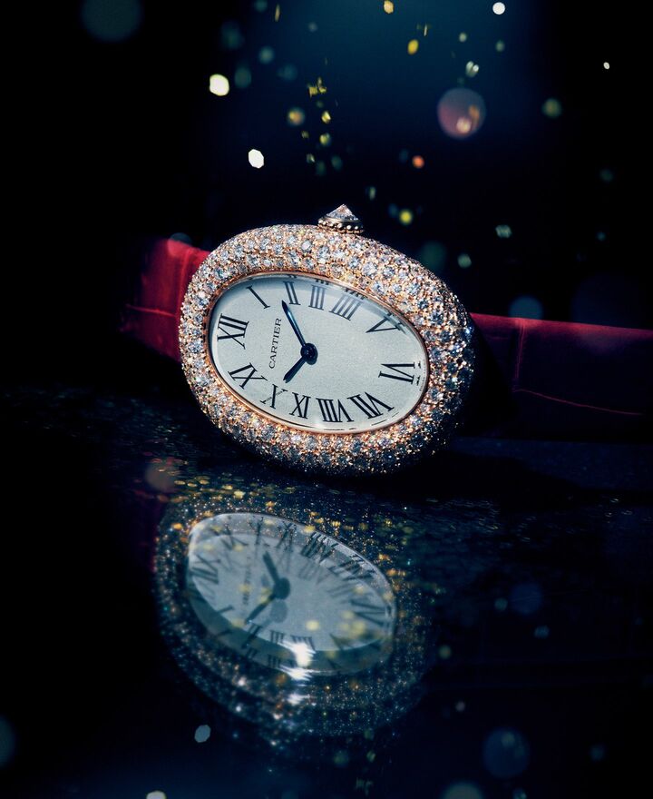 「カルティエ」のジュエリーウォッチ『ベニュワール』