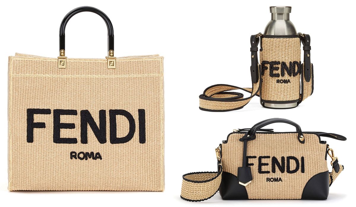 バッグFENDI かごトートバッグ - トートバッグ