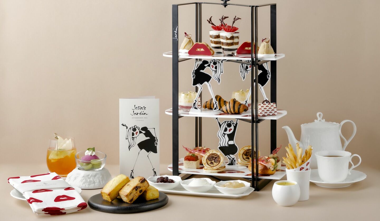 「フォーシーズンズホテル大阪」の「Josie’s Jardin Afternoon Tea by DAICHI MIURA」
