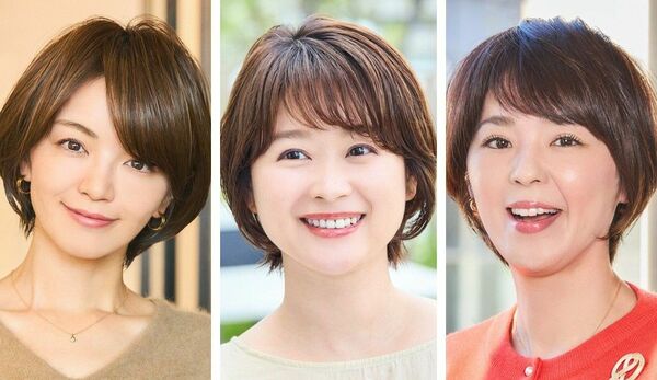 小顔効果を引き出す、ショートヘア【見本８選】