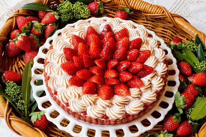 ティータイムに気分もリフレッシュできるベルガモットの風味。1ピース￥826／ホール[25cm]￥7,884（ともに税込み）