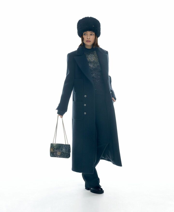 冬コーデ_4,帽子_1,コート_1