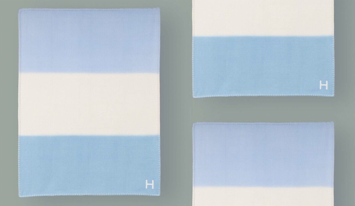 エルメスのブランケット『ダイ・カブリオル』で心地よい癒しを