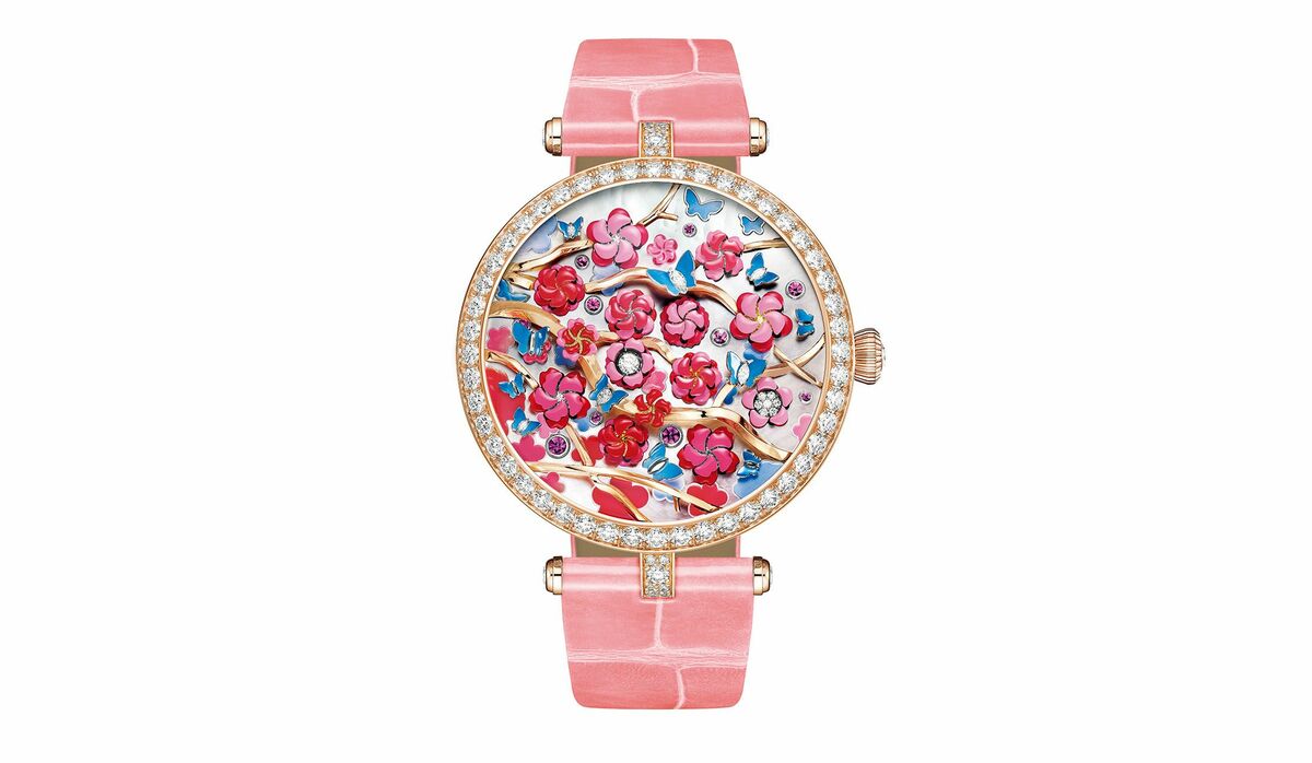 ヴァン クリーフ＆アーペルから、12輪の花々が時を告げる「現代の花