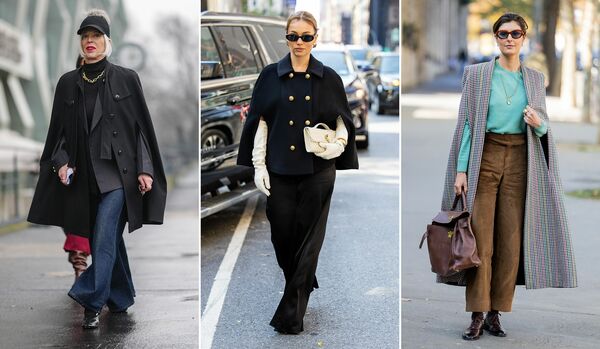 軽やかかつセンスがいい!「ケープ」で主役級エレガンス3選【海外スナップ】