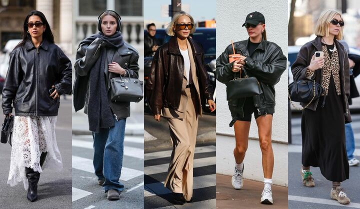 レザージャケットコーディネート