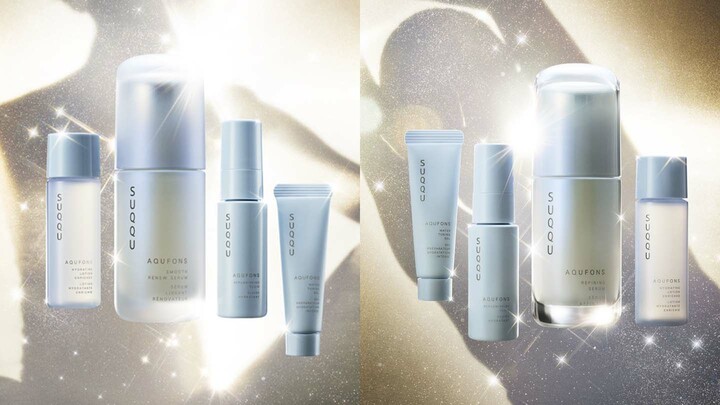 「SUQQU アクフォンス スムース リニュー セラム キット」と「SUQQU アクフォンス リファイニング セラム キット」