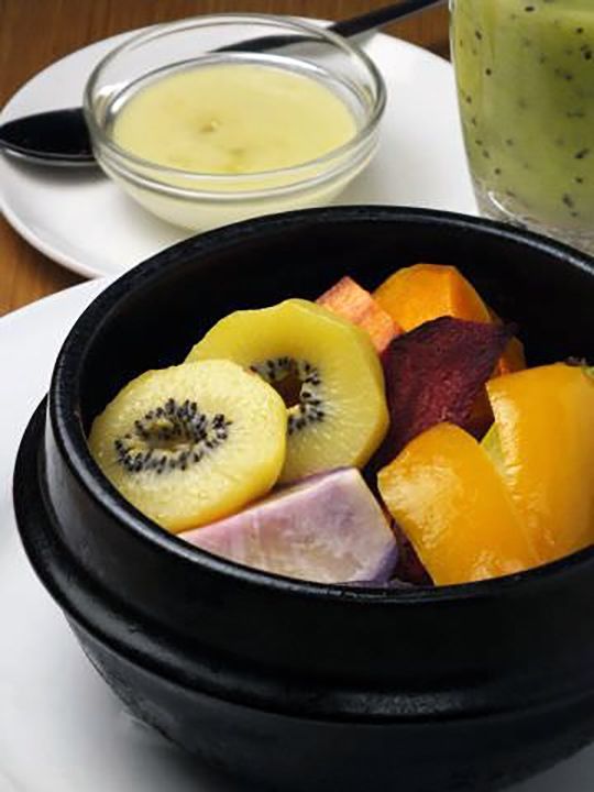 シードルに合わせたい料理「特製 釜蒸し温焼き農園野菜」