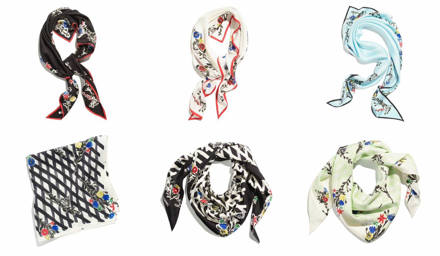 シャネルの2026年プレコレクションより新作スカーフ3選