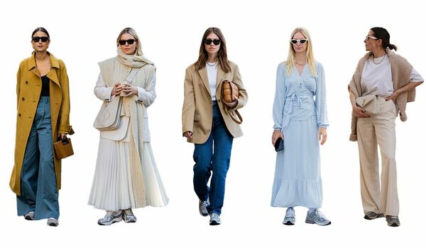 【グレーのスニーカー】大人がきれいめに着こなすコーデ見本【春夏秋冬見本まとめ】