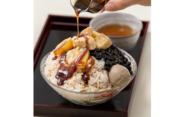 「京のほうじ茶氷」¥1,512 限定20食(1日)提供時間/11:00~なくなり次第終了 販売期間/8月16日(金)~9月30日(月)