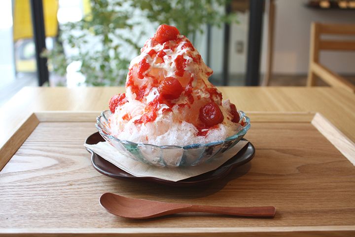 ■3:麻布野菜菓子「ミニトマトのかき氷」