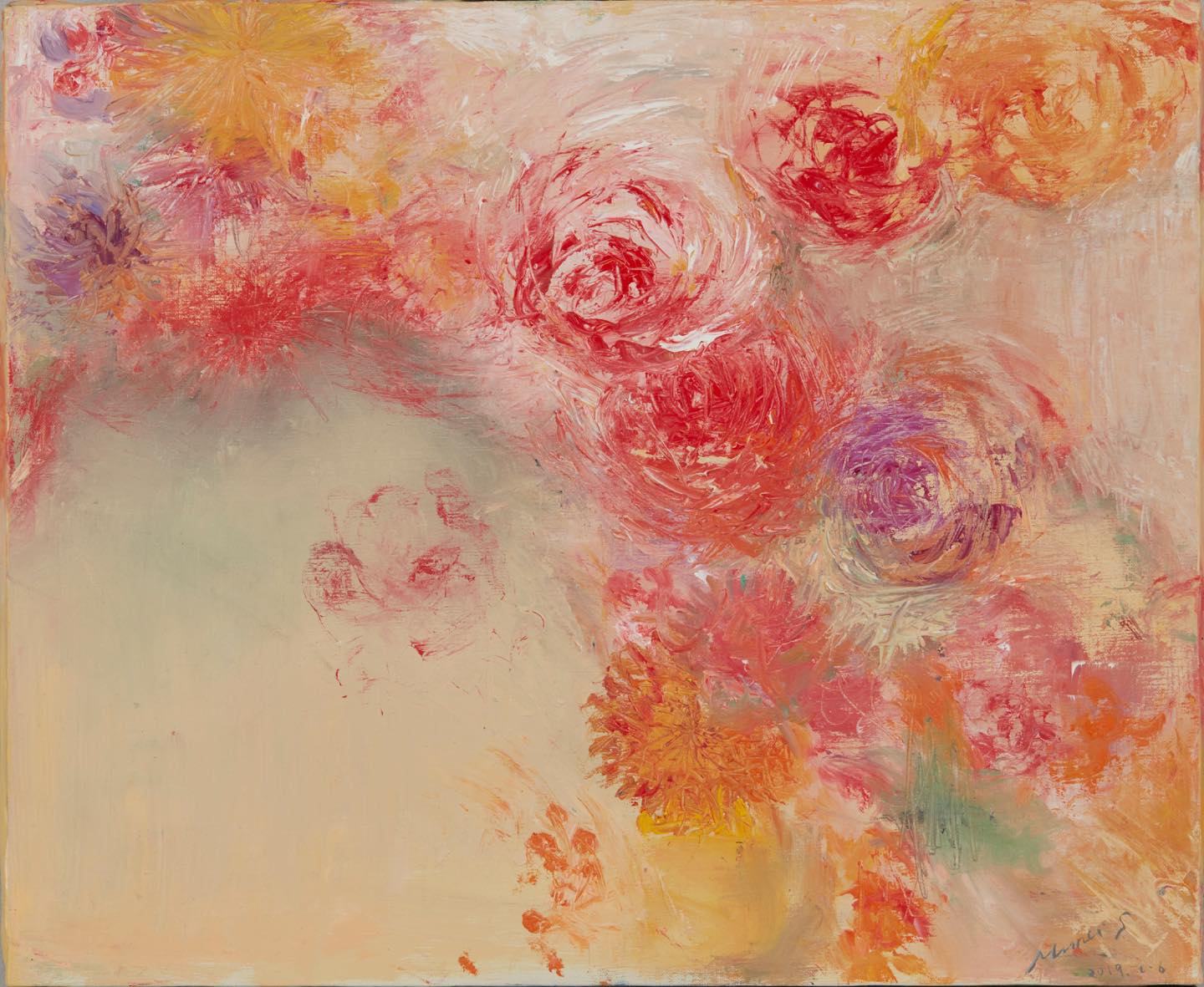 さかもと未明絵画展「L'esprit de Paris ~ パリのエスプリ」展示作品の一例