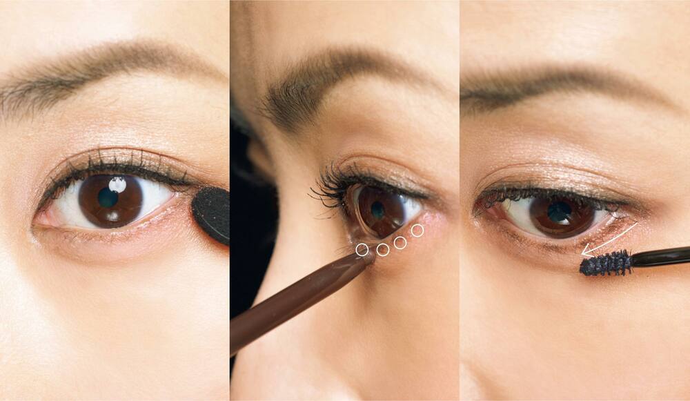 たるんだ頬を引き締める パールオレンジ アイシャドウを使った 下まぶたメイク Precious Jp プレシャス