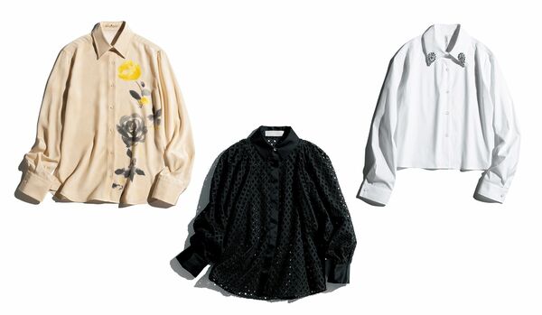 オフィスになじんで華やぎシーンでも映える「ドレスシャツ」３選｜着慣れたベーシックカラーのバリエーションから