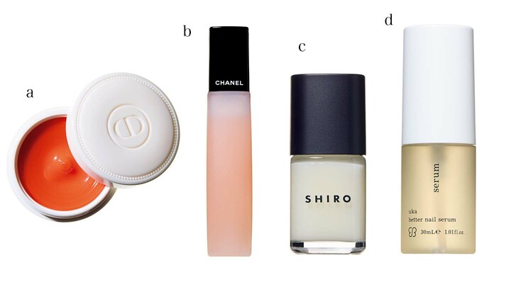 ディオール、シャネル、SHIRO、ukaのネイルケアアイテム