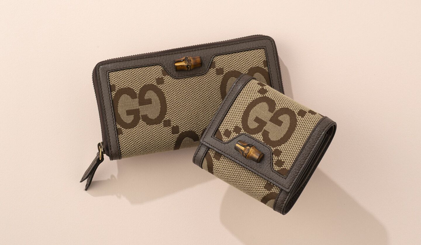 グッチの二つ折りタイプとジップアラウンドタイプの財布