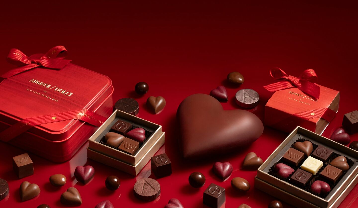 「アルマーニ / ドルチ」2026年のバレンタイン＆ホワイトデーコレクション