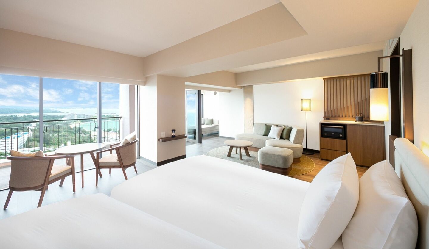「オリエンタルホテル 沖縄リゾート&スパ」のクラブオーシャン・プレミアム客室