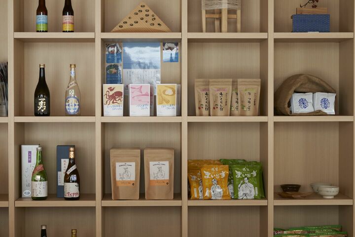 館内のショップ