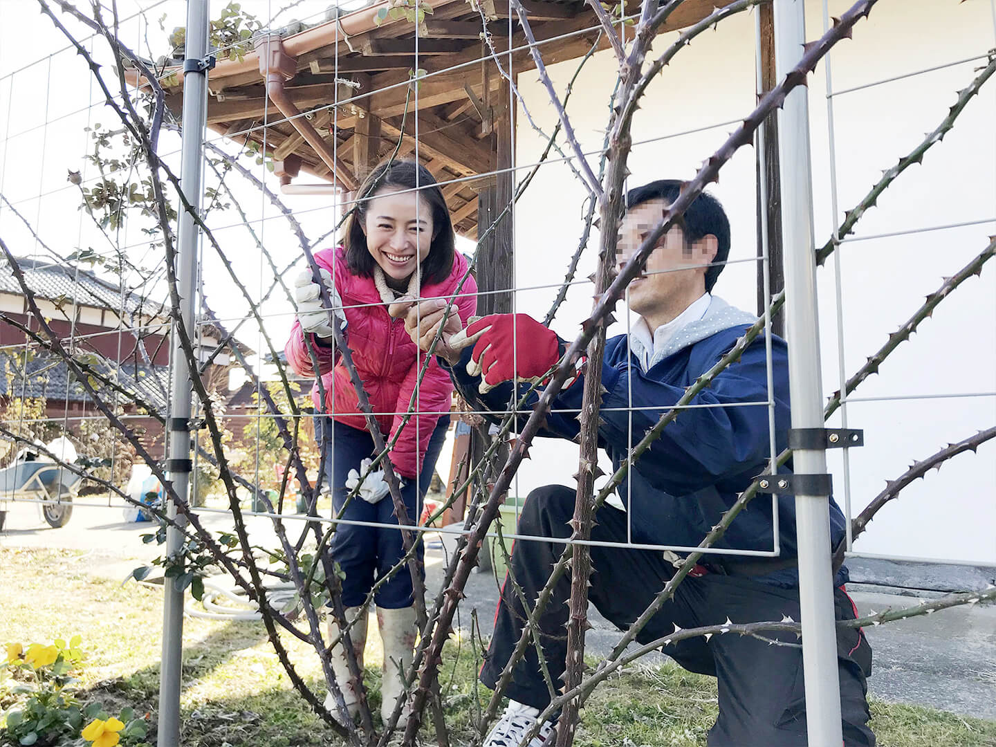 造園会社のプロに、マンツーマンでみっちり教えていただきました!