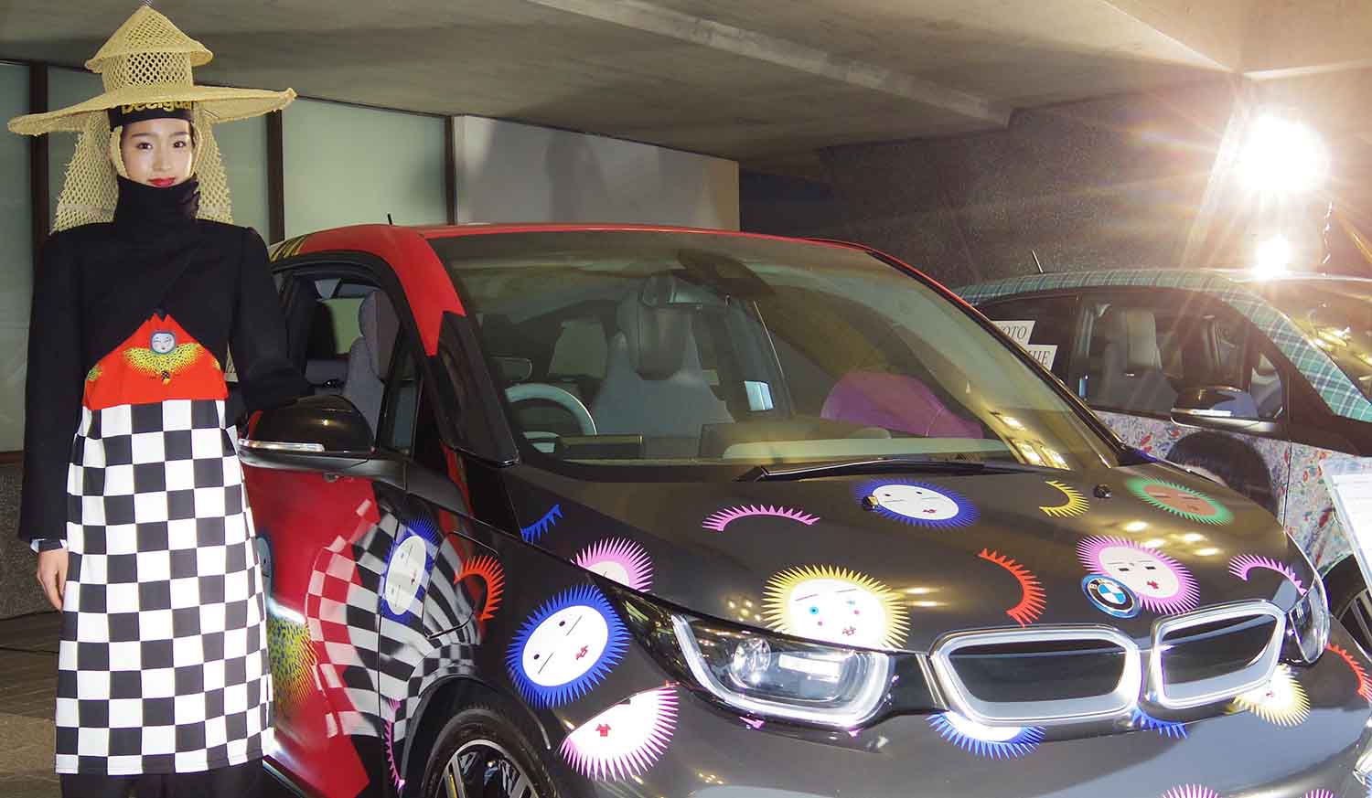 BMWi3の展示