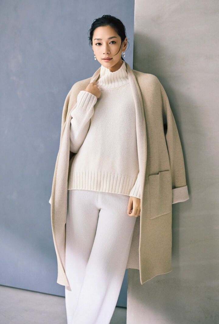 ニット_1,カシミヤ_1,コート_1