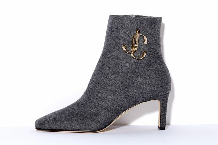 ブーツ「MINORI(ミノリ)」各¥159,000【ヒール(グレー)6.5cm】