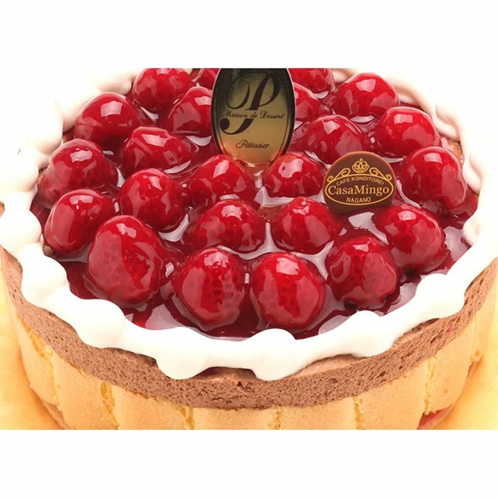 「ヴァルトベーレ 木苺 チョコレートケーキ」(CASA MINGO/大阪)