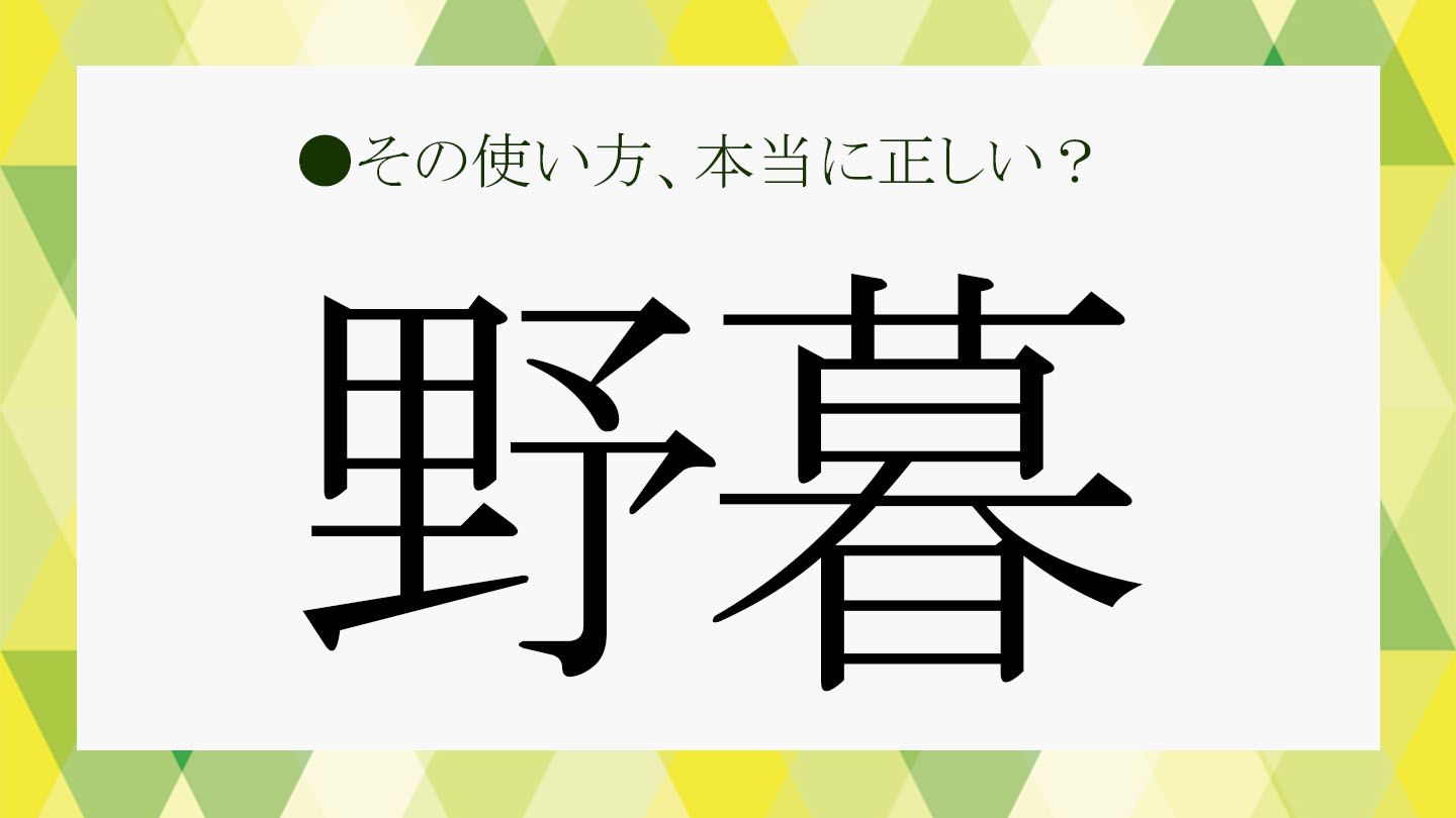 野暮 用 デート