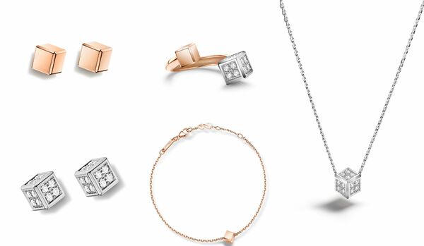 ショパールの人気コレクションに新デザインが登場｜６面すべてが際立つ、光を取り込むキューブデザイン