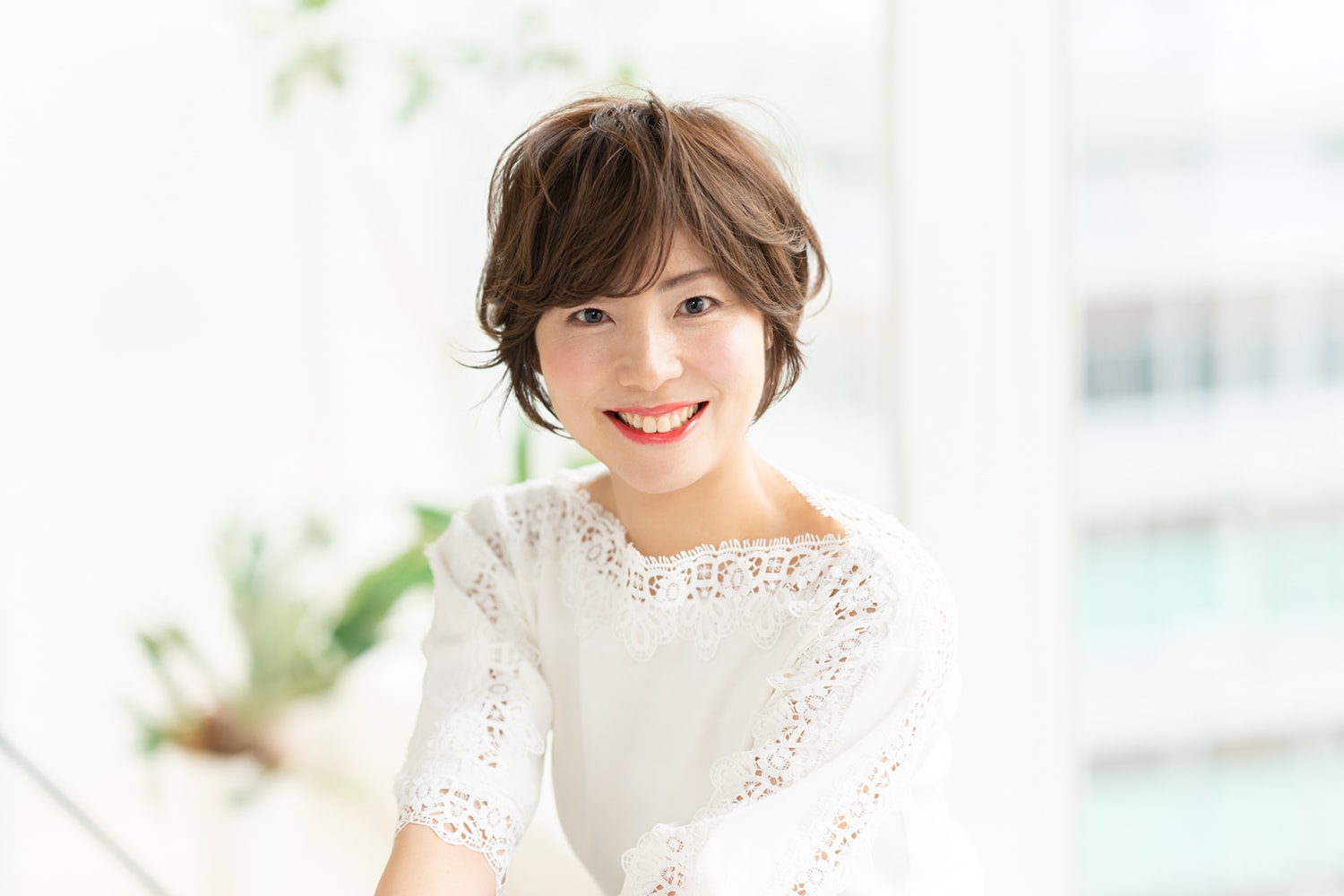 毛束の「クシュ」「ゆるっ」でみずみずしい大人のかわいいを実現