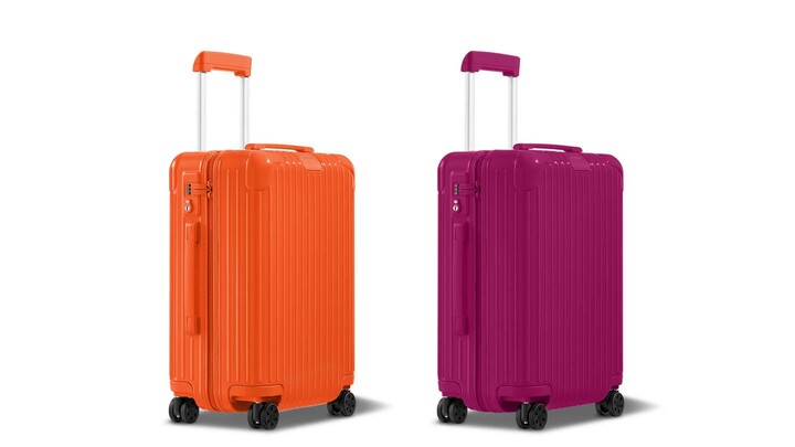 リモワ「エッセンシャル」コレクションから登場するシーズナルカラー「オレンジ」と「マゼンタ」
