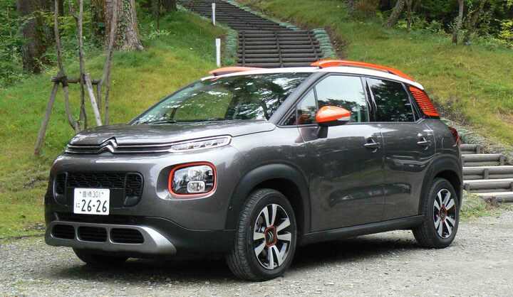 シトロエンらしい個性が感じられるスタイリング。