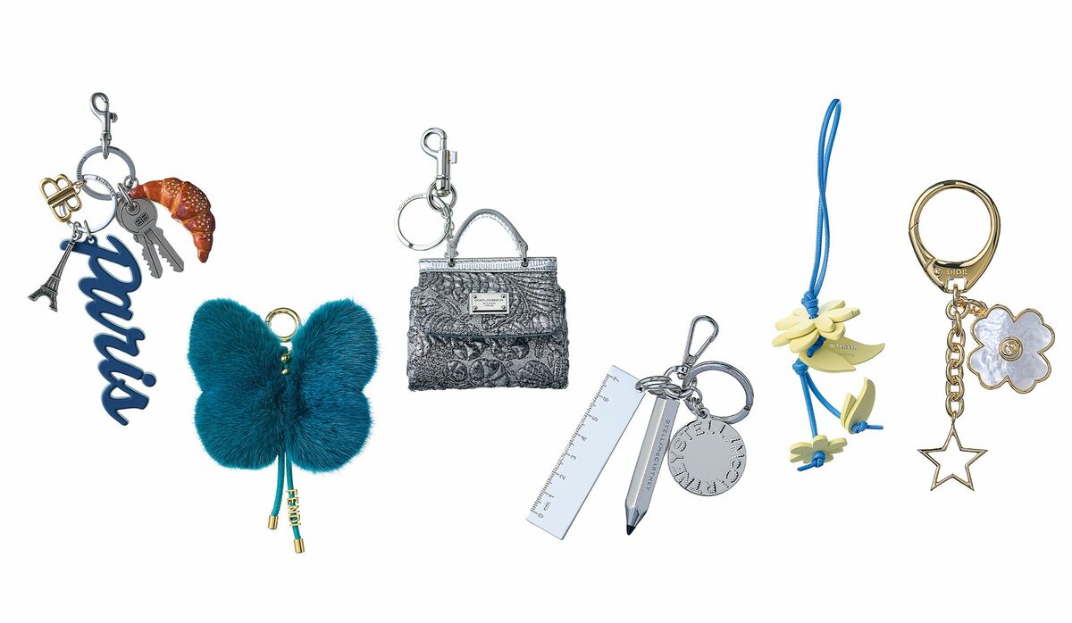 バレンシアガ BALENCIAGA クロワッサン バッグ チャーム キーリング