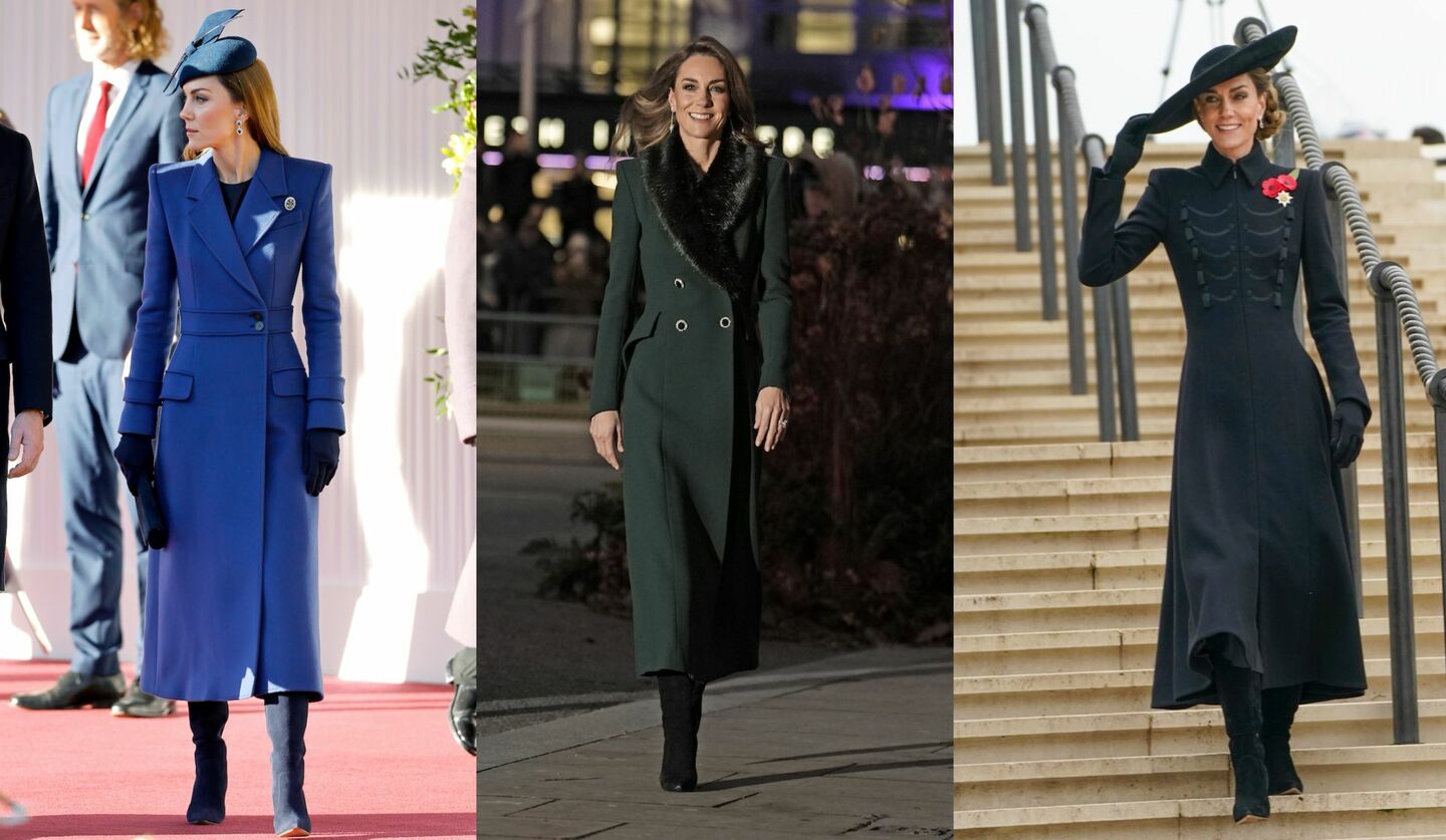 英国・キャサリン皇太子妃が魅せるコートスタイル3選